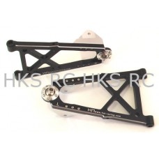 HPI NITRO BAJA 5B Black Alum. Lower Front Arms BJA5501