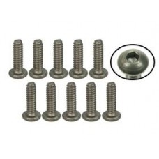 4-40 x 3/8 Titanium Button Head Hex Socket Machine TS-BS4380M