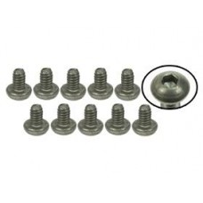 M2 x 3 Titanium Button Head Hex Socket Machine TS-BSM203M