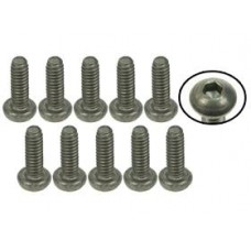 M2 x 6 Titanium Button Head Hex Socket Self Tapping TS-BSM206S