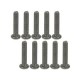 M2.6 x 12 Titanium Button Head Hex Socket Machine TS-BSM2612M