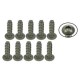M3 x 10 Titanium Button Head Hex Socket Self Tapping TS-BSM310S