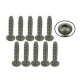M3 x 15 Titanium Button Head Hex Socket Self Tapping TS-BSM315S