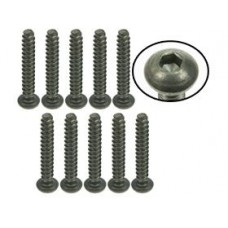 M3 x 18 Titanium Button Head Hex Socket Self Tapping TS-BSM318S
