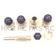 Blue 17mm clod wheel adapter