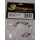 3 RACING RC18T RC18MT RC18B SILVER ALLOY STEERING SAVER