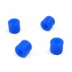 Landing Skid Rubber Nut - Blue (10 x 4.5 x 10mm) EA-013-B