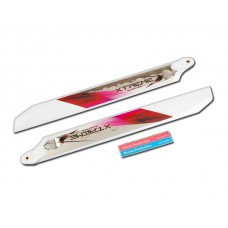 Fiber Blade (275mm, 3mm screw hole)(For 300 size heli) EA-044-R