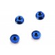 4mm Alu. Lock Nut (4pcs Blue) EPO-008-BL
