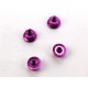 4mm Alu. Lock Nut (4pcs Purple) EPO-008-PU