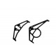 Graphite tail fins LACK for Lama V3 ESL016