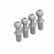 FGX-123 4mm Ball Stud M3 x 5mm (4pcs)
