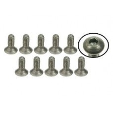 4-40 x 5/16 Titanium Flat Head Hex Socket Machine TS-FS4516M