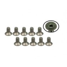 M2 x 4 Titanium Flat Head Hex Socket Machine TS-FSM204M