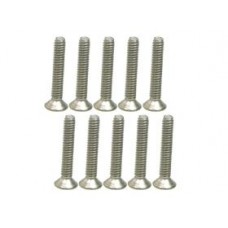 M2.6 x 12 Titanium Flat Head Hex Socket Machine TS-FSM2612M