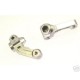 TEAM ASSOCIATED RC10 GT2 SILVER ALLOY STEERING ARM