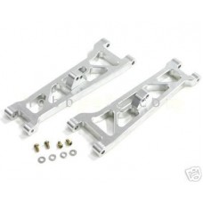 TEAM ASSOCIATED RC10 GT2 SILVER ALLOY FRONT ARM SET