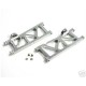 TEAM ASSOCIATED RC10 GT2 SILVER ALLOY REAR ARM SET