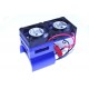 H278B BLUE ALUM 540 Motor Twin Cooling Fan Heat Sink