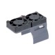 H278G GUN METAL ALUM 540 Motor Twin Cooling Fan Heat Sink