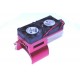 H278R RED ALUM 540 Motor Twin Cooling Fan Heat Sink