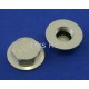 HPI NITRO HELLFIRE SILVER ALLOY WHEEL CAP 2PCS