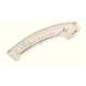 HOT RACING HPI NITRO HELLFIRE SILVER ALLOY CENTER CHASSIS BRACE
