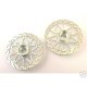 Silver Twin Star front brake disk HOR39F08