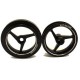 Black Galaxy 3W Wheel set (2) HOR51301