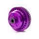 HPI R40 PURPLE ALLOY Rear Diff. Housing 46T HR4-027