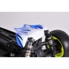 Clear Lexan Front Wing For 4WD ZX-5 B44 D4 XXX-4 HW024