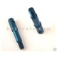 TRAXXAS Jato Blue Alum. front axles (2) JT21A06