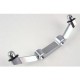 TRAXXAS JATO SILVER ALLOY FRONT BODY MOUNT