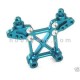 TRAXXAS Jato Blue alum. rear shock tower JT3006