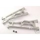 HOT RACING TRAXXAS JATO SILVER ALLOY FRONT ARM SET
