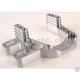 TRAXXAS Jato Silver anodized engine mount JT8008