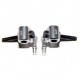 MR03 Alum. Knuckle Arm 1 degree (Silver) KMMR03-01-1
