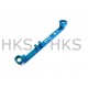 HOT RACING Mini Z MR-03 Alum. Steering Rod Long +1 deg KMT49LP1