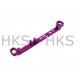 HOT RACING Mini Z MR-03 Alum. Steering Rod Long +3 deg KMT49LP3