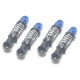 3 RACING KYOSHO MINI Z MONSTER BLUE ALLOY SHOCK SET KZ-03/BU 