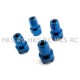 HOT RACING TEAM LOSI LST TRUCK BLUE ALLOY SHOCK BUSHING