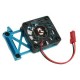 3 RACING TAMIYA M04M Aluminium Motor Heatsink W/ Cooling Fan M04