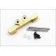 MBW025G-2 Aluminum Rear Sus Mount (2-deg/Gold)