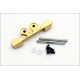 MBW025G-3 Aluminum Rear Sus Mount (3-deg/Gold)