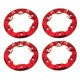 Red alum. bead-lock ring MCC (4) MCC1002