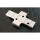 Center skid plate Silver MCC MCC13308