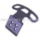 HOT RACING TEAM LOSI MICRO T BLUE ALLOY WIDE FRONT BUMP