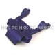 HOT RACING TEAM LOSI MICRO T BLUE ALLOY FRONT BULKHEAD