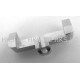 HOT RACING TEAM LOSI MICRO T SILVER ALLOY DRAG LINK