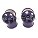HOT RACING TEAM LOSI MICRO T 5 SPOKE BLUE ALLOY WHEEL